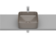 Раковина для ванной Roca Inspira 37х37 см Fineceramic® кофейный A327532660