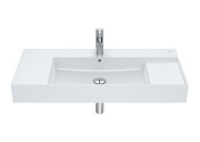 Раковина для ванной Roca Inspira 100х49 см Fineceramic® жемчужный A32752A630