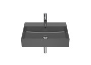 Раковина для ванної Roca Inspira 60х49 см Fineceramic® онікс A32752C640