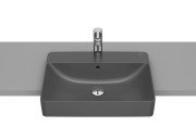 Раковина для ванної Roca Inspira 55х42 см сантехнічна кераміка онікс A32753S640