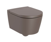 Унітаз підвісний Roca Inspira Rimless 37х48 см сантехнічна кераміка кавовий A346528660