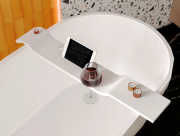 Полиця для ванни Miraggio Venice 90х15 см Mirasoft білий матовий 69125617