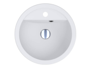 Раковина для ванної MIRAGGIO MADISON 43х43 см Miramarble Matt білий 0000743