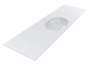 Раковина для ванної Miraggio NEW YORK 1850 Miramarble білий глянсовий 69125563