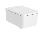 Унітаз підвісний Roca Inspira Rimless 37х56 см сантехнічна кераміка білий матовий A346537620