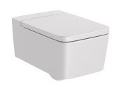 Унитаз подвесной Roca Inspira Rimless 37х56 см сантехническая керамика жемчужный A346537630