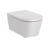 Унітаз підвісний Roca Inspira Rimless 37х56 см сантехнічна перлина кераміка A346527630