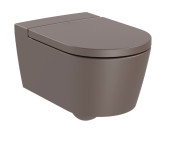 Унітаз підвісний Roca Inspira Rimless 37х56 см сантехнічна кераміка кавовий A346527660