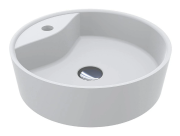 Раковина для ванной Miraggio Country Matt 42х42 см Miramarble Matt белый матовый 0002283