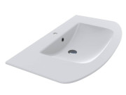 Раковина для ванної Miraggio Dea Matt 1000 Miramarble Matt білий матовий 0002451