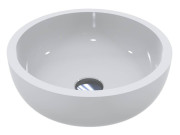 Раковина для ванної Miraggio Mark 375 37,5х37,5  см Miramarble білий глянсовий 0002677