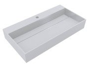 Раковина для ванной Miraggio Island 600 Miramarble белый глянцевый 0001763