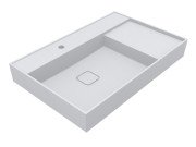 Раковина для ванной Miraggio Soul 900 Matt 90х53 см Miramarble Matt белый матовый 8813320