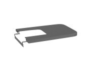 Кришка для біде Roca Inspira Soft-Close Supralit® онікс A80653264B