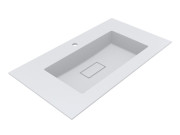 Раковина для ванної Miraggio Erica 900 Matt 90х50 см Miramarble Matt білий матовий 8813493