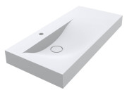 Раковина для ванной Miraggio Viola 1000 L 100х46 см Mirasoft белый матовый 0002665