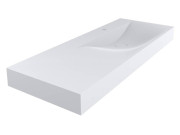 Раковина для ванної Miraggio Viola 1200 R 120х46 см Miramarble Matt білий матовий 8813435