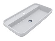 Раковина для ванной Miraggio Ocean 800 80х40 см Miramarble белый глянцевый 8813822