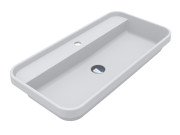 Раковина для ванної Miraggio Ocean 800 Matt 80х40 см Miramarble Matt білий матовий 8813823