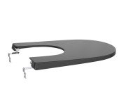 Кришка для біде Roca Ona Soft-Close Supralit® чорний матовий A806E12081