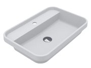 Раковина для ванной Miraggio Ocean 600 Matt 60х40 см Miramarble Matt белый матовый 8813902