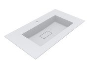 Раковина для ванной Miraggio Erica 900 Matt 90х50 см Miramarble Matt белый матовый 8813493