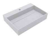 Раковина для ванной Miraggio Island Matt 600 60х42 см Mirasoft белый матовый 0002445