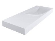 Раковина для ванной Miraggio Viola 1200 R 120х46 см Miramarble Matt белый матовый 8813435