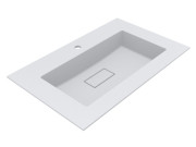 Раковина для ванной Miraggio Erica 800 80х50 см Mirasoft белый матовый 8813356