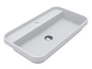 Раковина для ванної Miraggio Ocean 700 70х40 см Mirasoft білий матовий 8813682