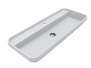 Раковина для ванной Miraggio Ocean 1000 100х40 см Mirasoft белый матовый 8813864