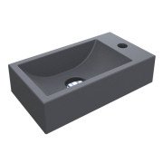 Раковина для ванной Miraggio Faro L 40,8х22,7 см Miraston серый 0001315