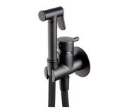 Гигиенический душ со смесителем Huber Tratto Evo черный матовый TV00795540