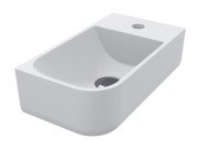 Раковина для ванной Miraggio KO L 40х22 см Mirasoft белый матовый 69125609