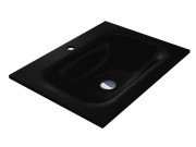 Раковина для ванной Miraggio Jessel 600 60х45 см Mirastonе black shine 8813465