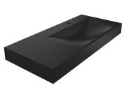 Раковина для ванной Miraggio Viola 1000 R 100х46 см Mirastonе black shine 8813480