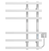 Електричний сушка для рушників Deffi Atena П6 150х700 праве підключення білий A.AT.70.15.6.E.W.R.4