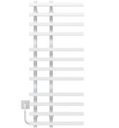 Электрический полотенцесушитель Deffi Atena П12 150х1200 левое подключение белый A.AT.120.15.12.E.W.L.4