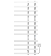 Електричний сушка для рушників Deffi Atena П12 150х1200 праве підключення білий A.AT.120.15.12.E.W.R.4