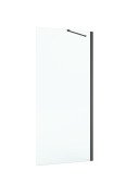 Душова бокова стінка Roca Capital 70х195 см профіль чорний/прозоре скло AM4407016M
