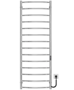 Електрична сушарка для рушників Deffi Класик П14 500х1500 правильне підключення JD03 хром C.DK.150.50.14.E.C.R.1