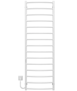 Електрична сушарка для рушників Deffi Класик П15 500х1600 ліве підключення WD03 білий C.DK.160.50.15.E.W.L.3
