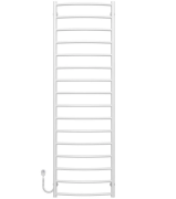 Електросушарка для рушників Deffi Класик П16 500х1700 ліве підключення білий C.DK.170.50.16.E.W.L.5