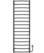 Електрична сушарка для рушників Deffi Класик П16 500х1700 праве підключення JD03 чорний C.DK.170.50.16.E.B.R.1