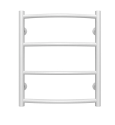 Сушка для рушників водяна Deffi Класик П4 400х500 нижнє підключення білий C.DK.50.40.4.W.A