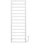 Електросушарка для рушників Deffi Класик П14 500х1500 праве підключення білий C.DK.150.50.14.E.W.R.5
