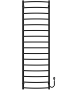 Электрический полотенцесушитель Deffi Классик П16 500х1700 правое подключение черный C.DK.170.50.16.E.B.R.5