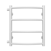 Сушка для рушників водяна Deffi Класик П4 400х500 бічне ліве підключення білий C.DK.50.40.4.W.B