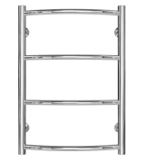 Сушка для рушників водяна Deffi Класик П4 400х600 нижнє підключення хром C.DK.60.40.4.C.A