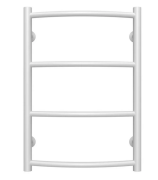 Сушка для рушників водяна Deffi Класик П4 400х600 нижнє підключення білий C.DK.60.40.4.W.A